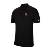 USC Trojan Men's Nike Black SC Interlock Victory Solid Polo